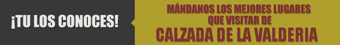 Restaurantes en Calzada de la Valderia